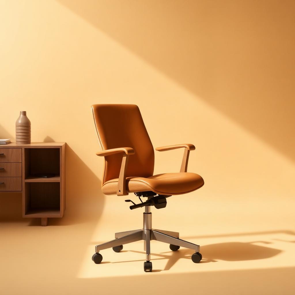 Arne Leather Task Chair